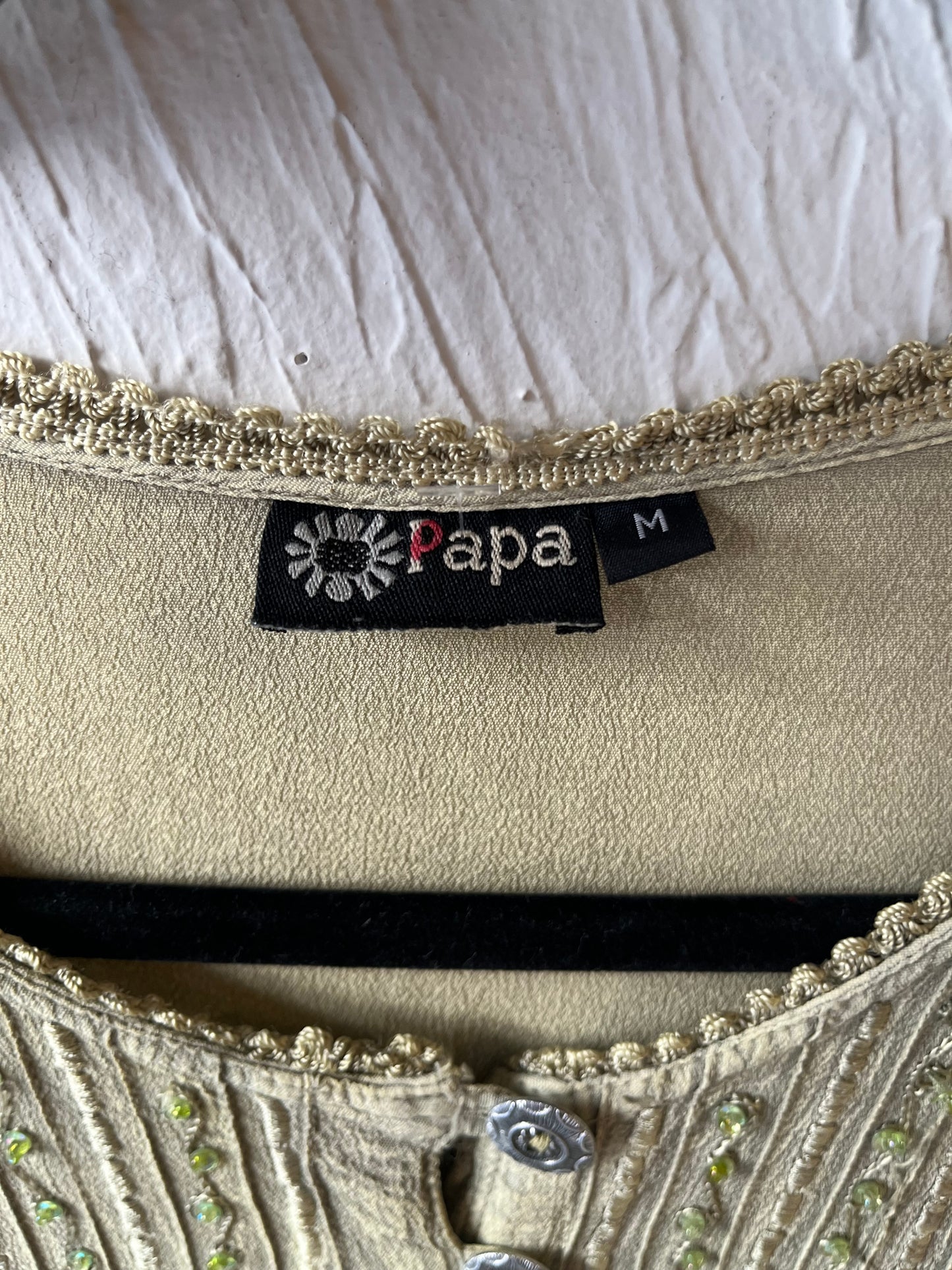 Y2k 'Papa' Fairy Skirt Top Set / Medium