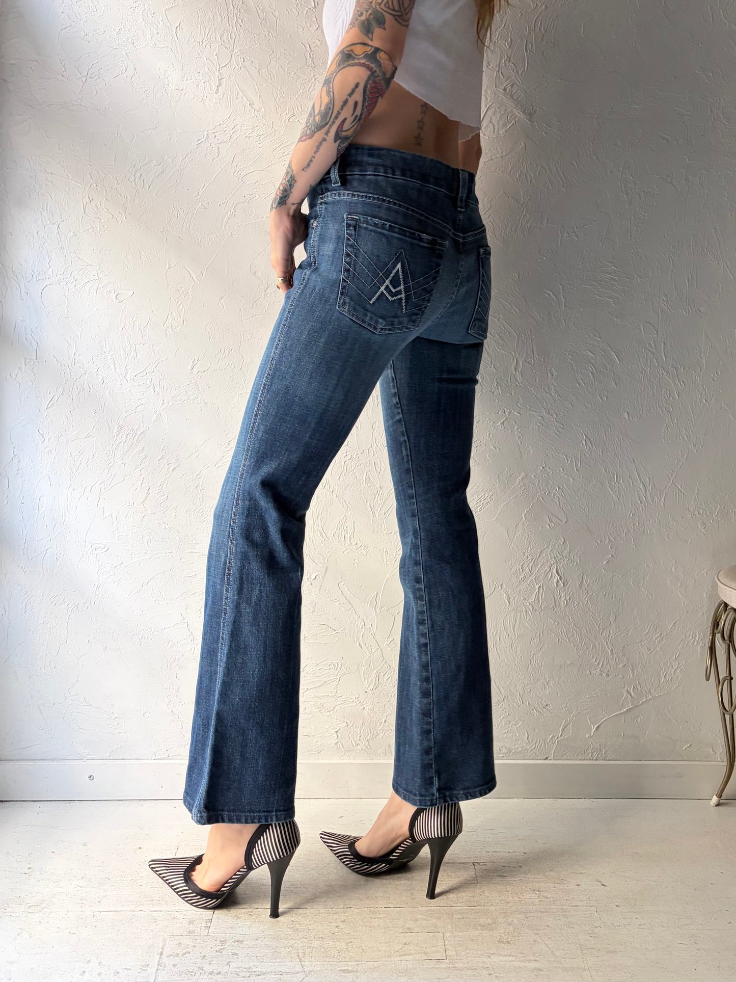 Y2k ‘Seven For All Mankind’ Low Rise Boot Cut Jeans / 27