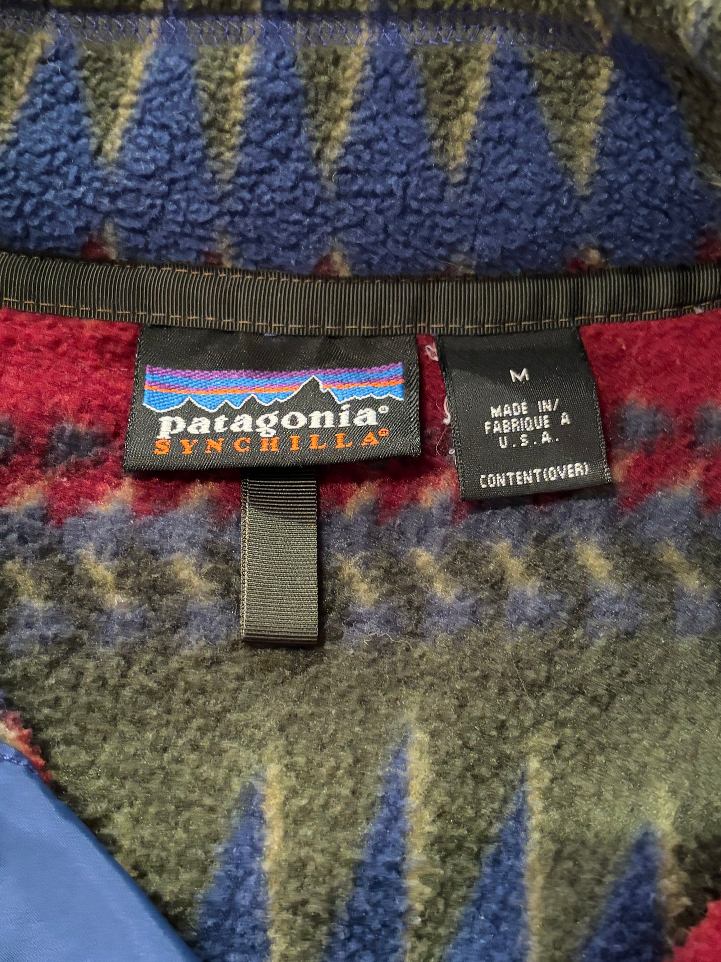 90s 'Patagonia' Fleece / Made in USA / Medium
