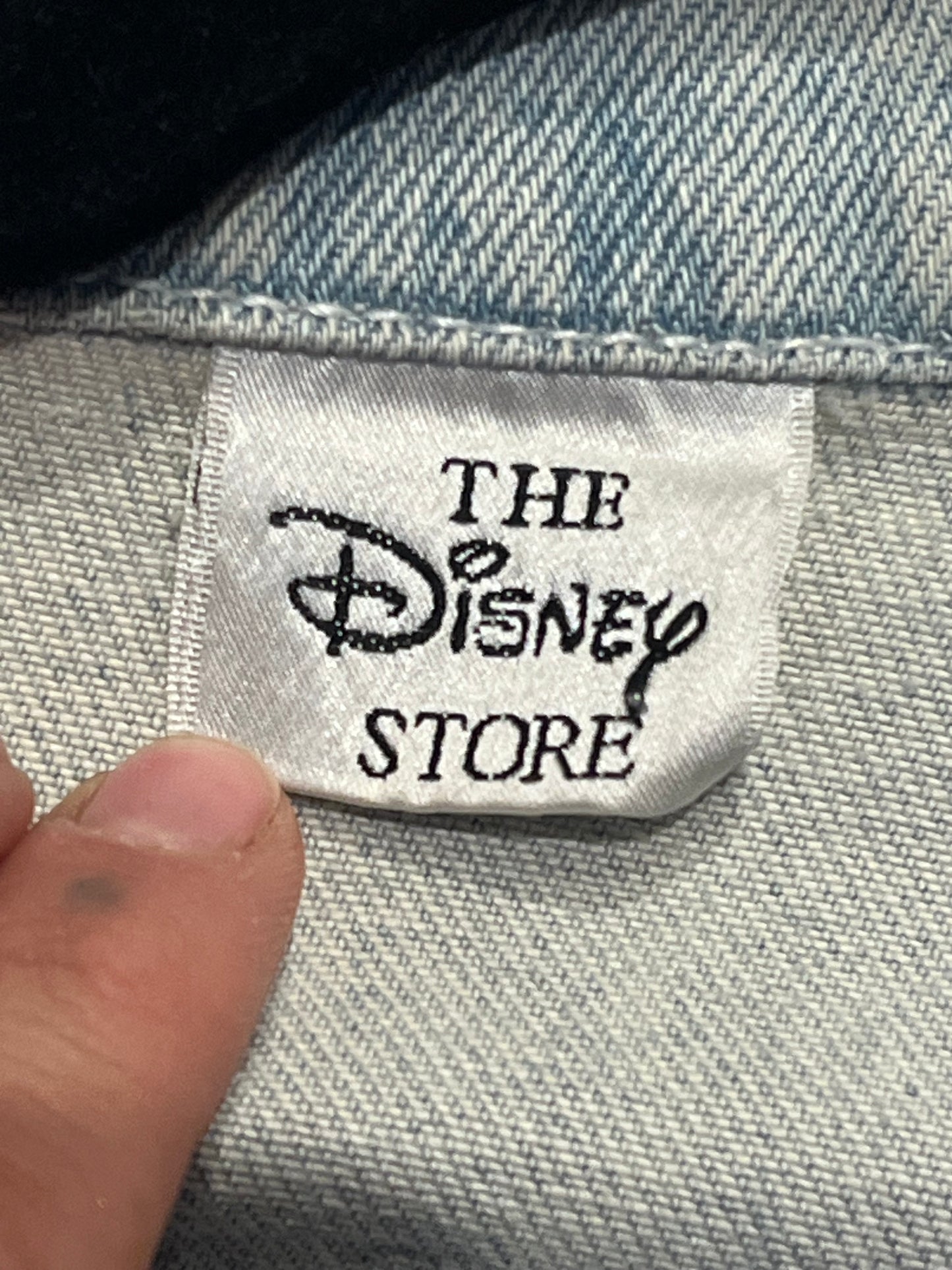 Vintage 'Disney' Embroidered Denim Jacket / Medium