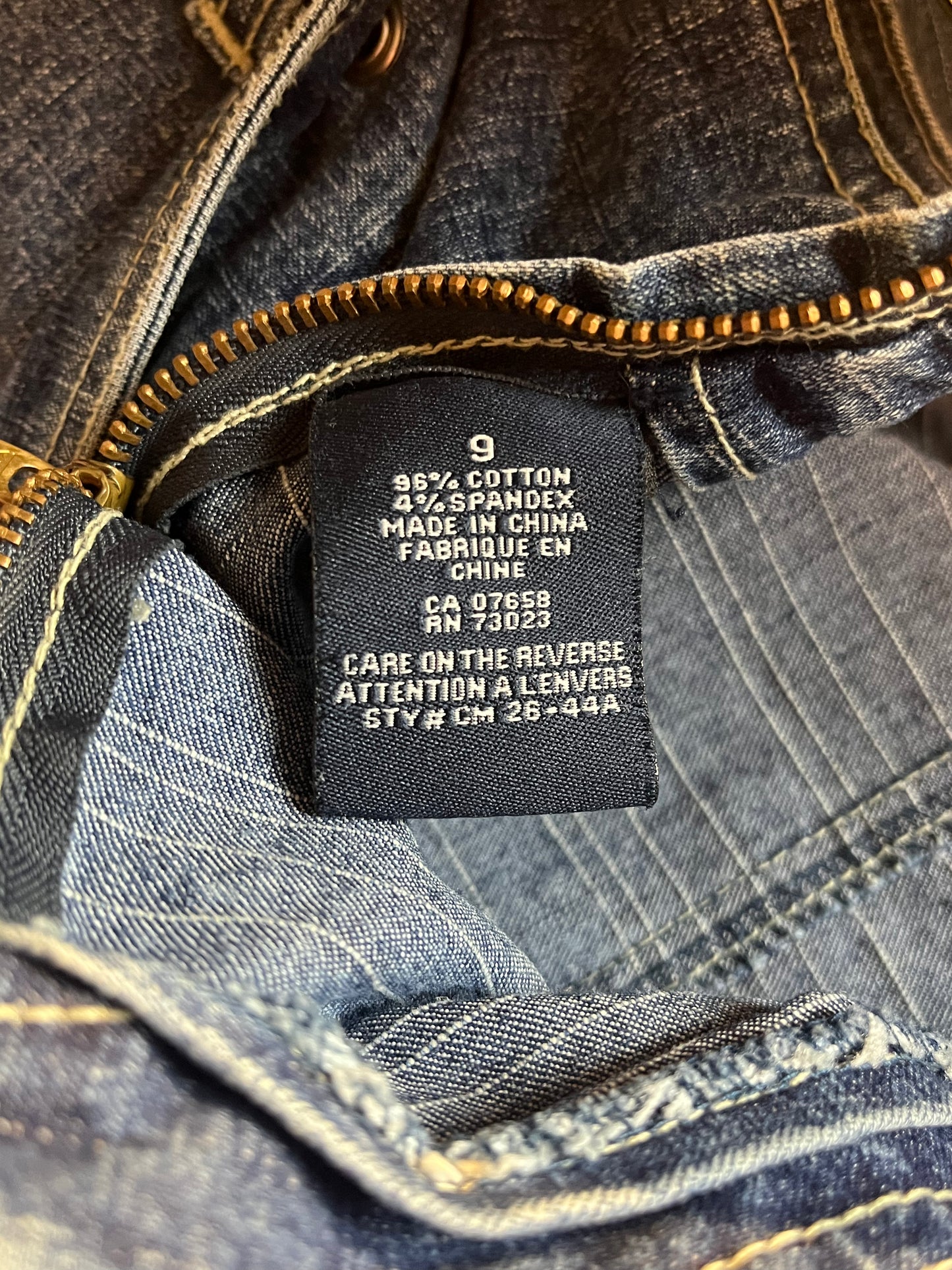 Y2k 'Bongo' Denim Midi Skirt / Medium