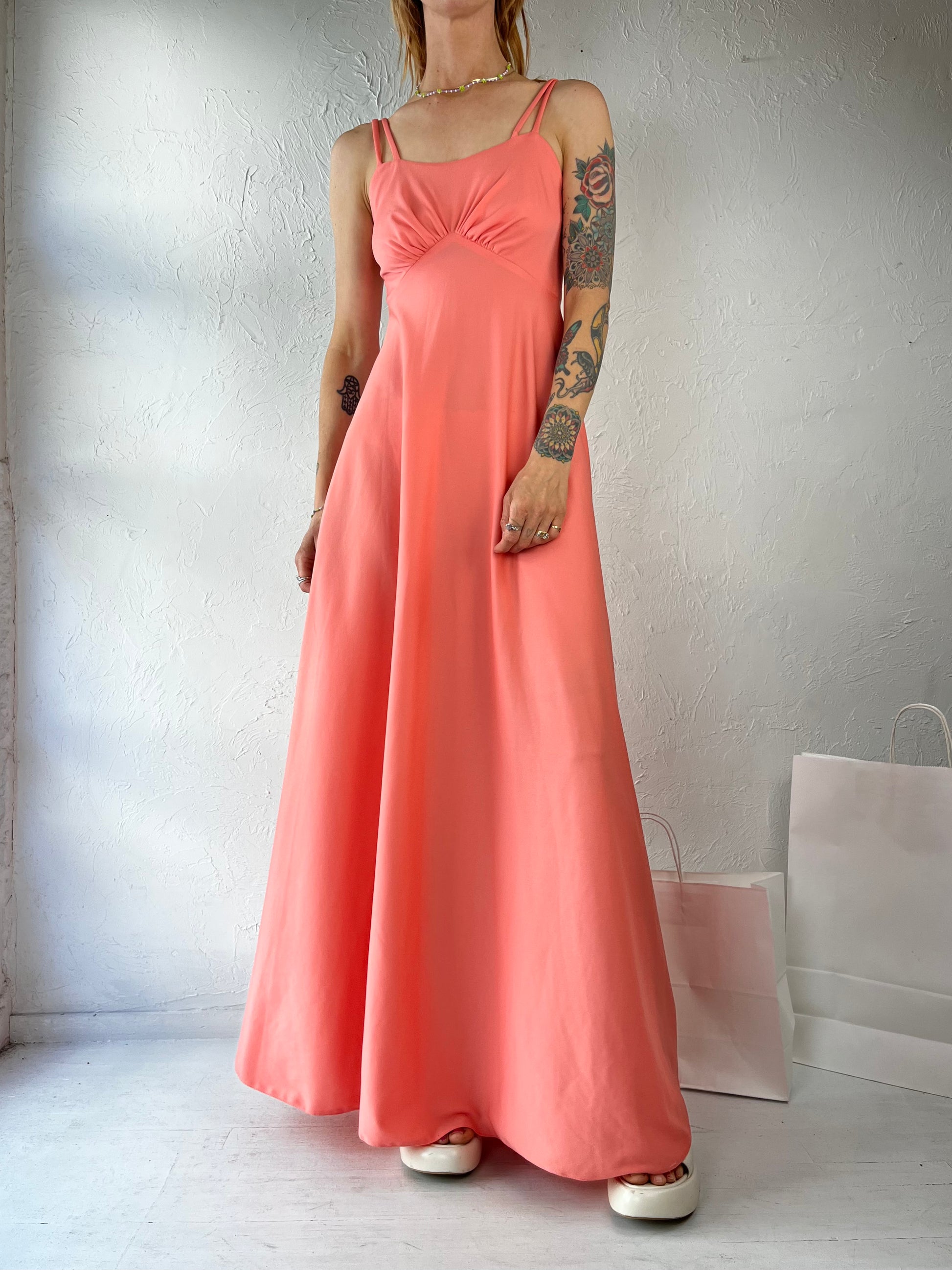 1970s formal hot sale dress