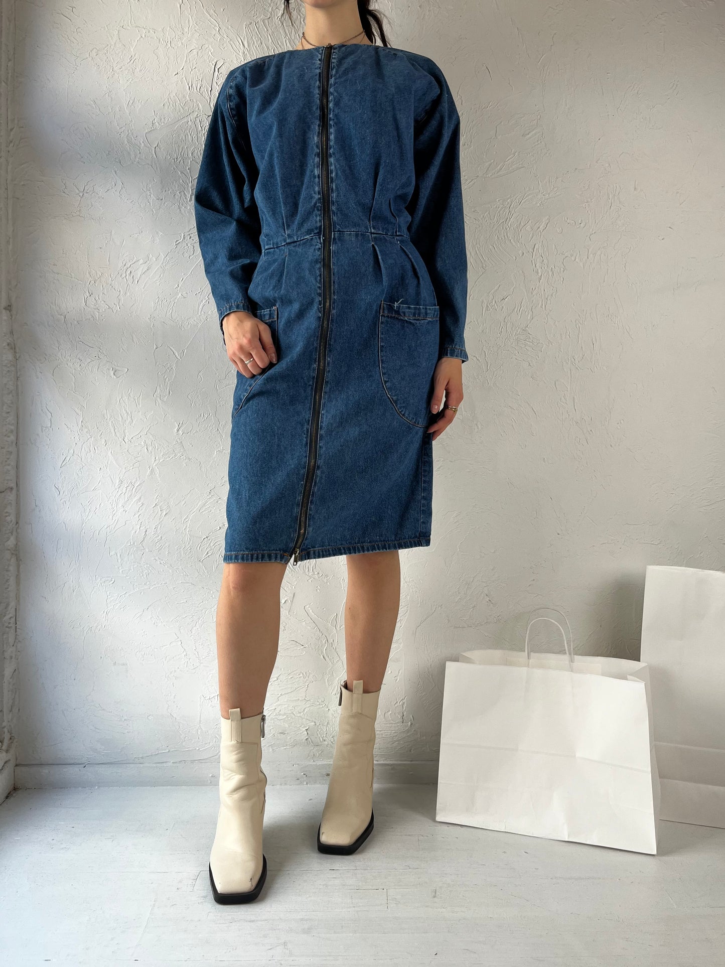Y2K 'Gerard Martin' Denim Dress / Small