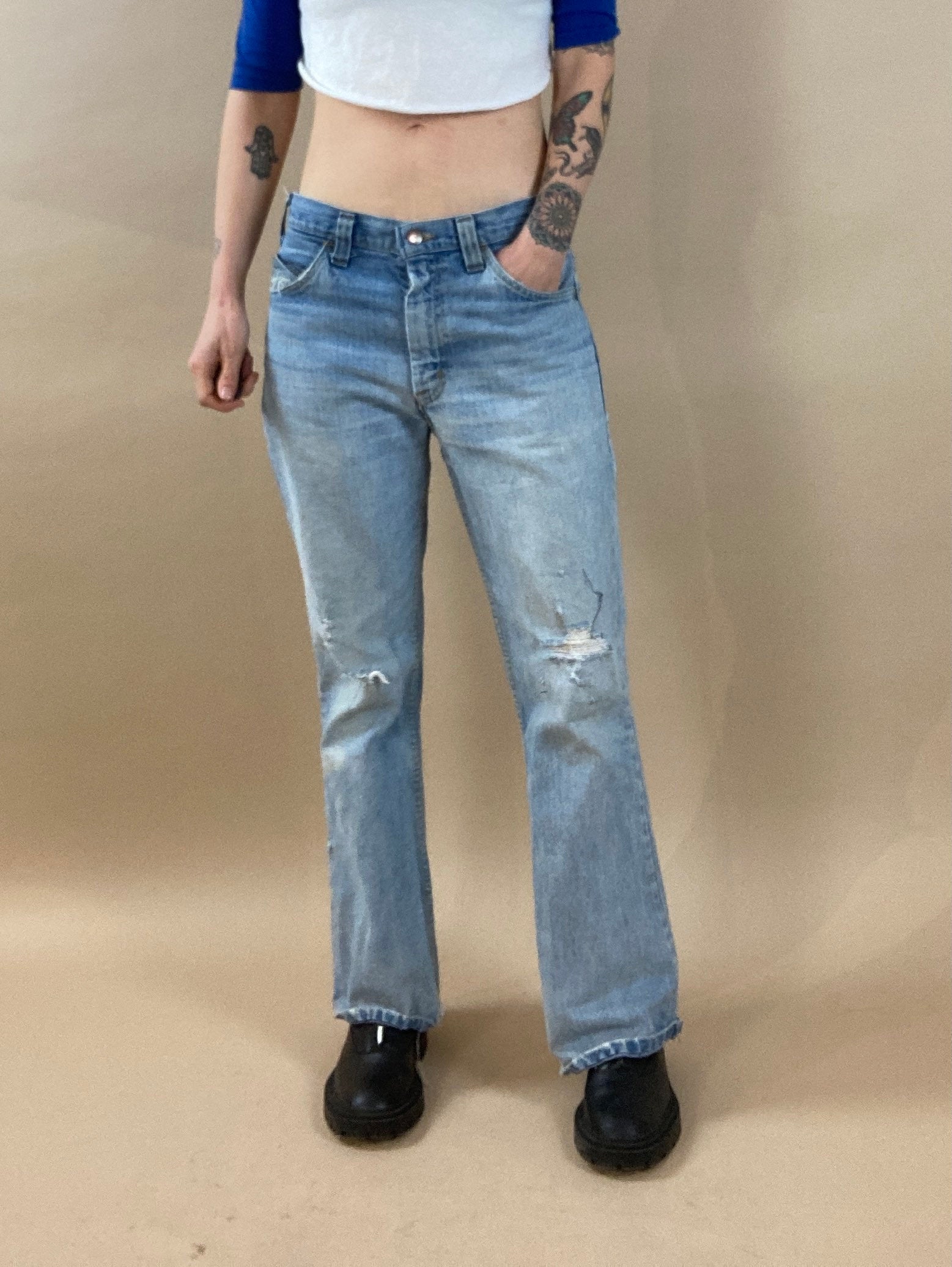 High waist 2024 vintage denim