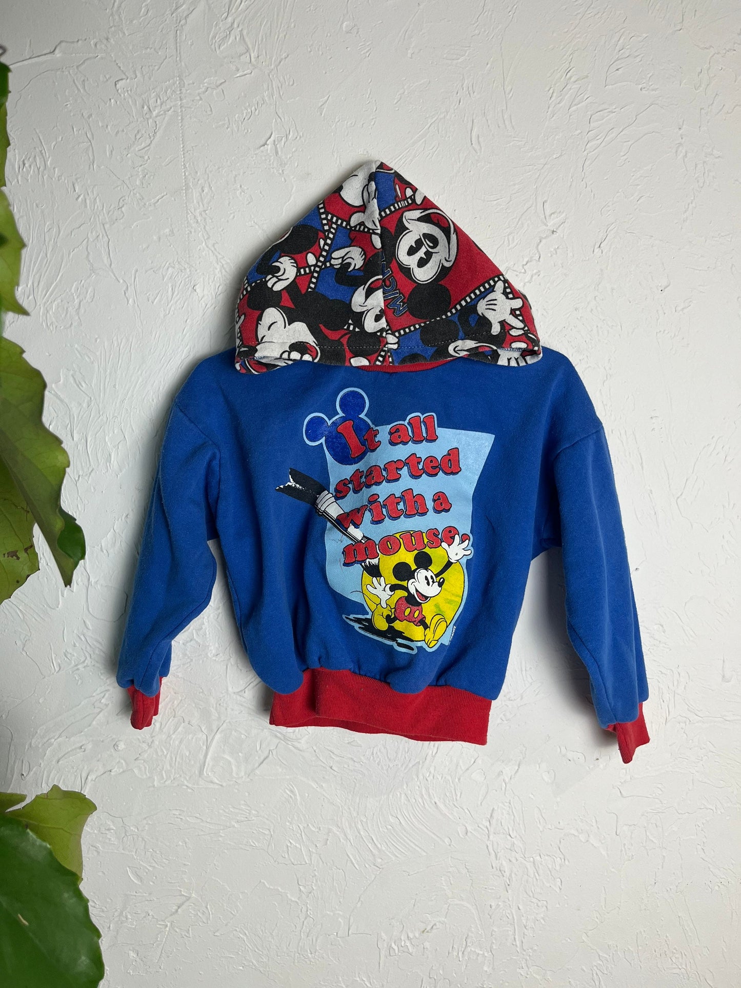 90s Mickey Mouse Children's Hoodie / 3T