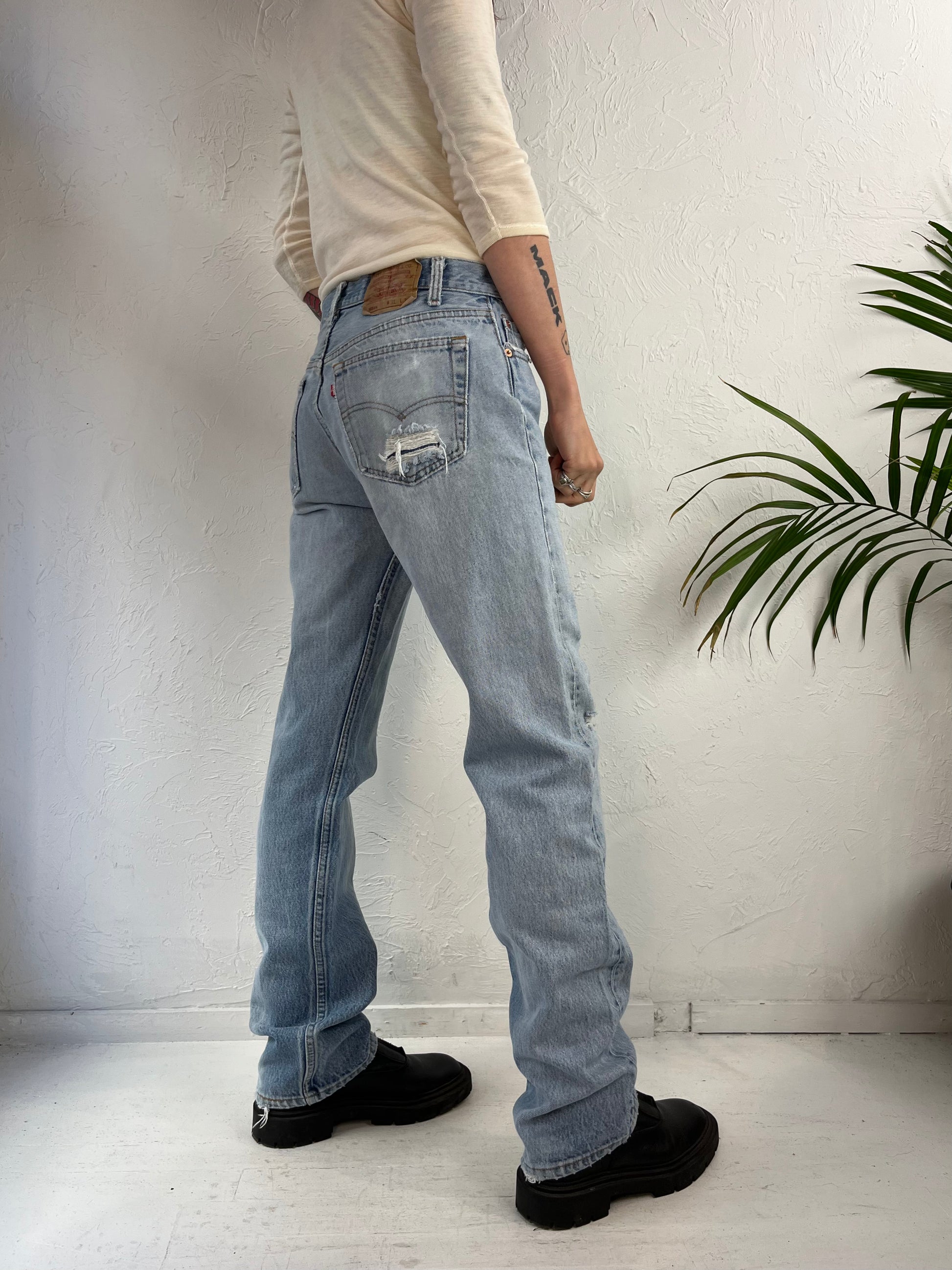 90s 'Levis' 501 Jeans / Made in USA / 29 – Wildhoneygoods
