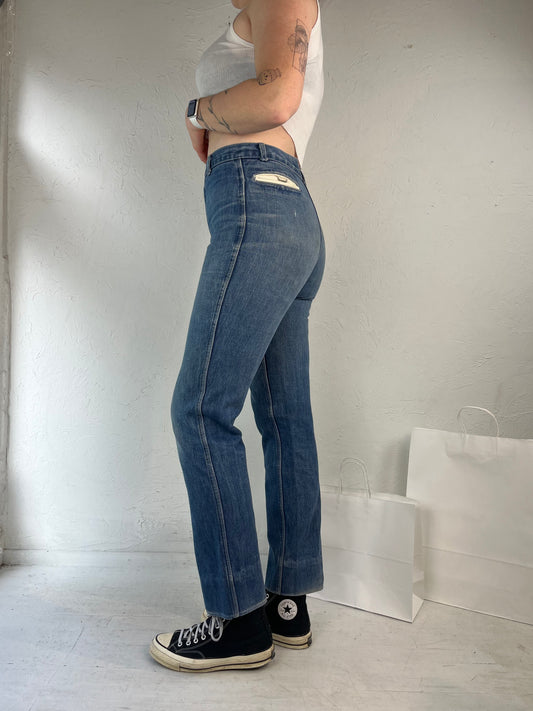 90s 'Silver by Ziggy' High Waisted Flare Jeans / 32"