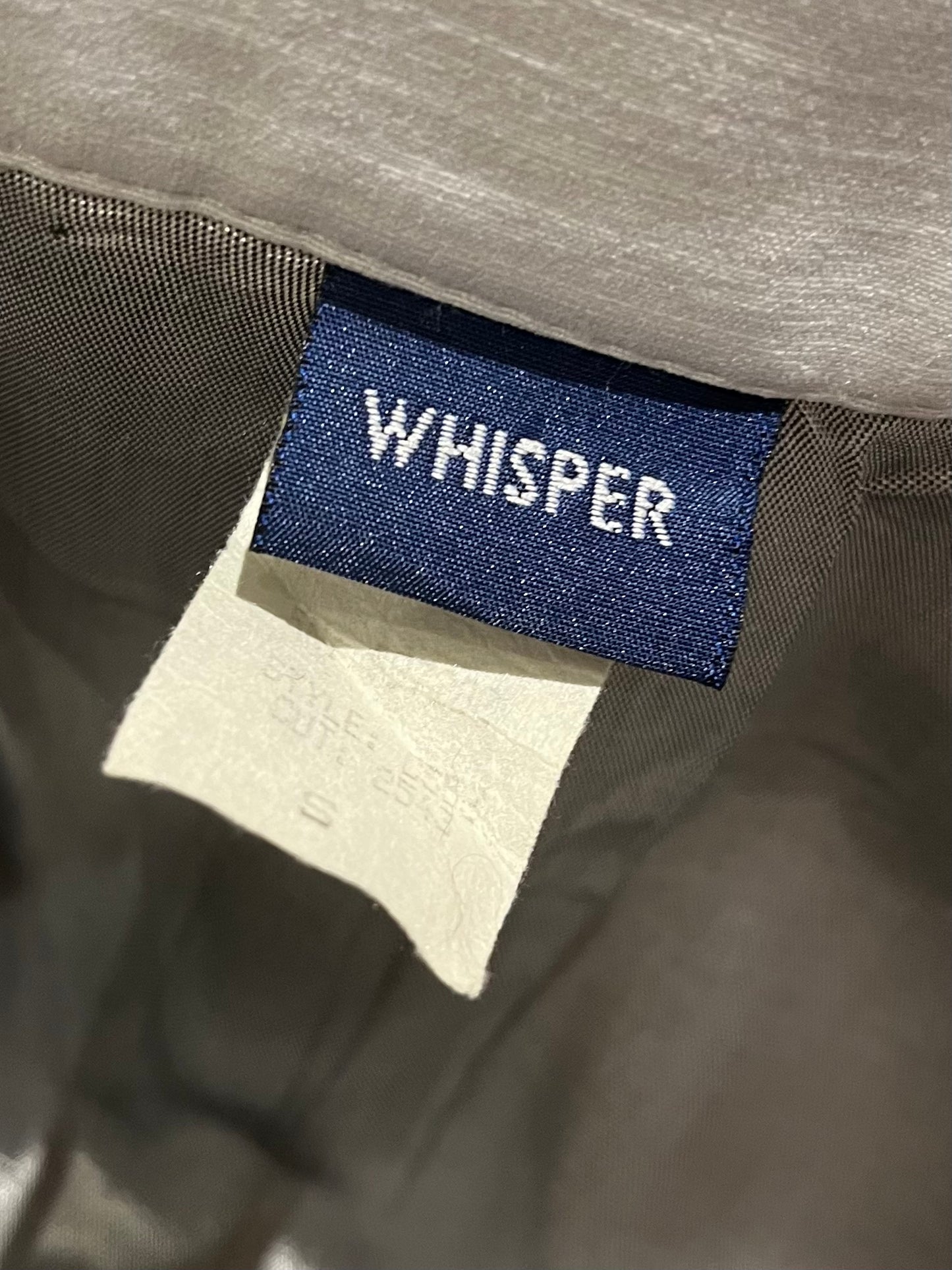 90s 'Whisper' Gray Three Piece Dress Suit Set / Small